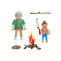 Playmobil-FOC DE TABARA CU BEZELE Playmobil - 3
